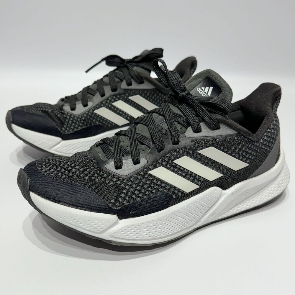 Adidas X9000L2 Running Walking Shoes Sneakers Black & White Women’s Size 7.5
